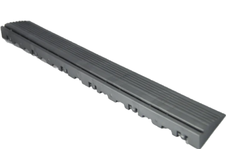 A Swisstrax Ribtrax Pro Slate Grey Ramp section