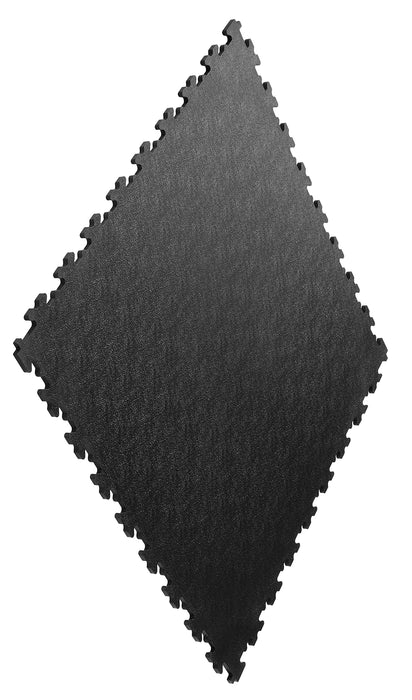 Reprocessed Black X Joint Tile 