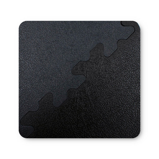 Black & Graphite Coaster Sized Sample