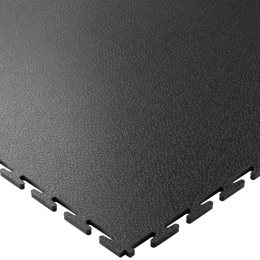 Graphite T Joint Ecotile floor tile on a white background