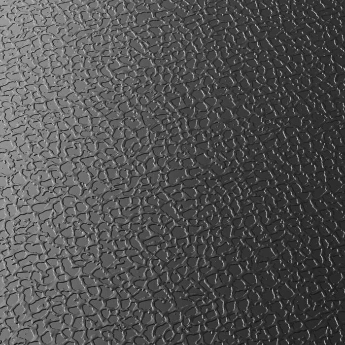 Close up textured surface of a Graphite T Joint interlocking Ecotile floor tile