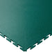 Green T Joint interlocking Ecotile floor tile on a white background