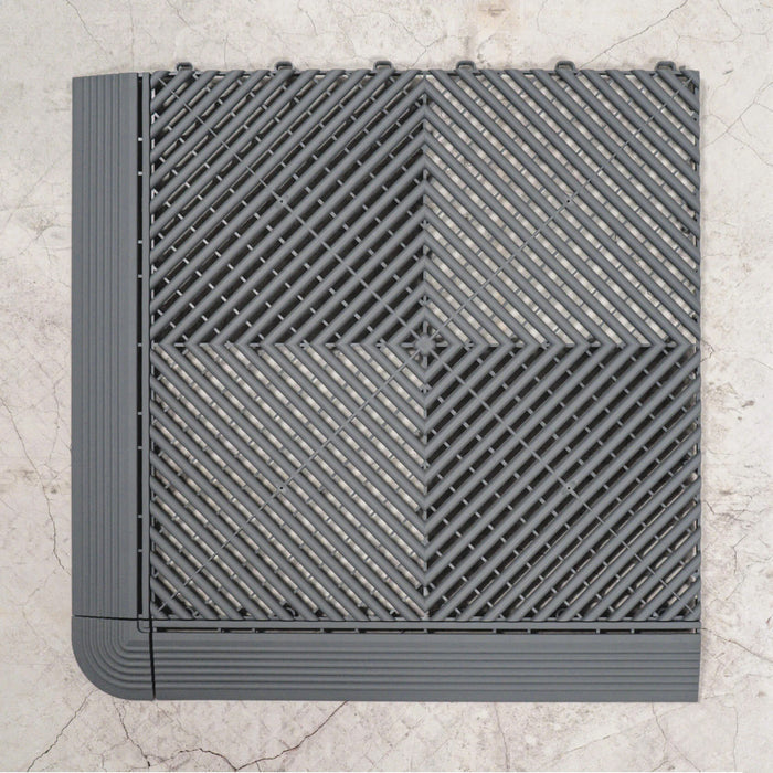 Swisstrax Ribtrax® Pro - Pearl Grey (Box of 25) 4m²