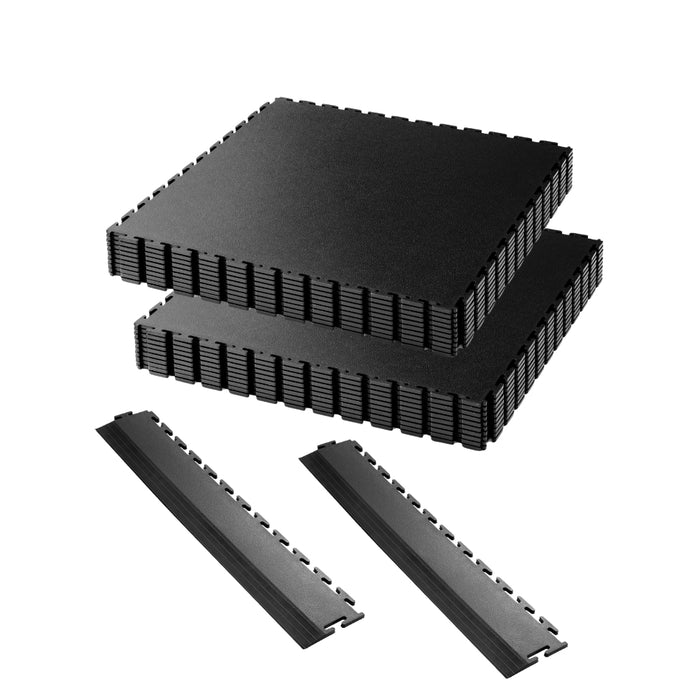 T-Joint Recycled 35m² Garage Bundle in Black