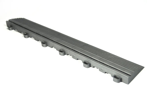 A closeup of a Slate Grey Ribtrax Pro Ramp
