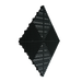 A Jet Black Swisstrax Ribtrax Pro tile upward and on an angle