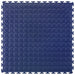 Blue T Joint interlocking Ecotile floor tile with Raised Disc surface finish