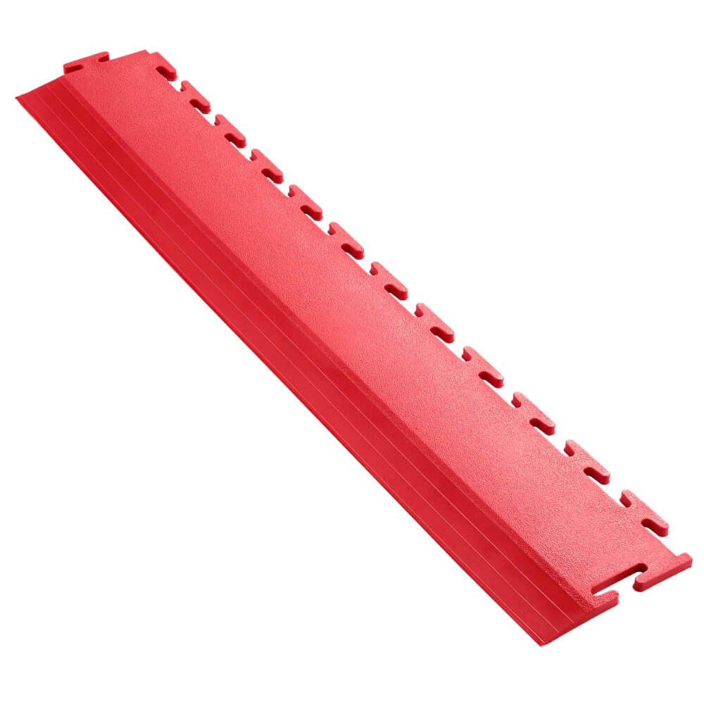 Ecotile T Joint 7mm Ramps - Red (500mm length) — Garage Floor Tile Company