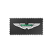 Aston Martin Custom Logo Two Tiles Black