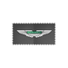Aston Martin Custom Logo Two Tiles Graphite