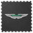 Aston Martin Custom Logo Tile Black