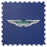 Aston Martin Custom Logo Tile Blue
