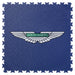Aston Martin Custom Logo Tile Blue
