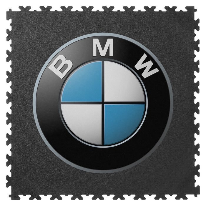 BMW - Logo Floor Tile - Garage Floor Tile Company