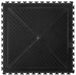 Back of T Joint Black Recycled Tile 