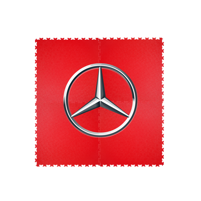 Mercedes - Logo Floor Tile