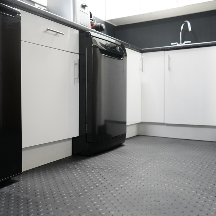Graphite 5mm Studded Tile (Price Per M²)