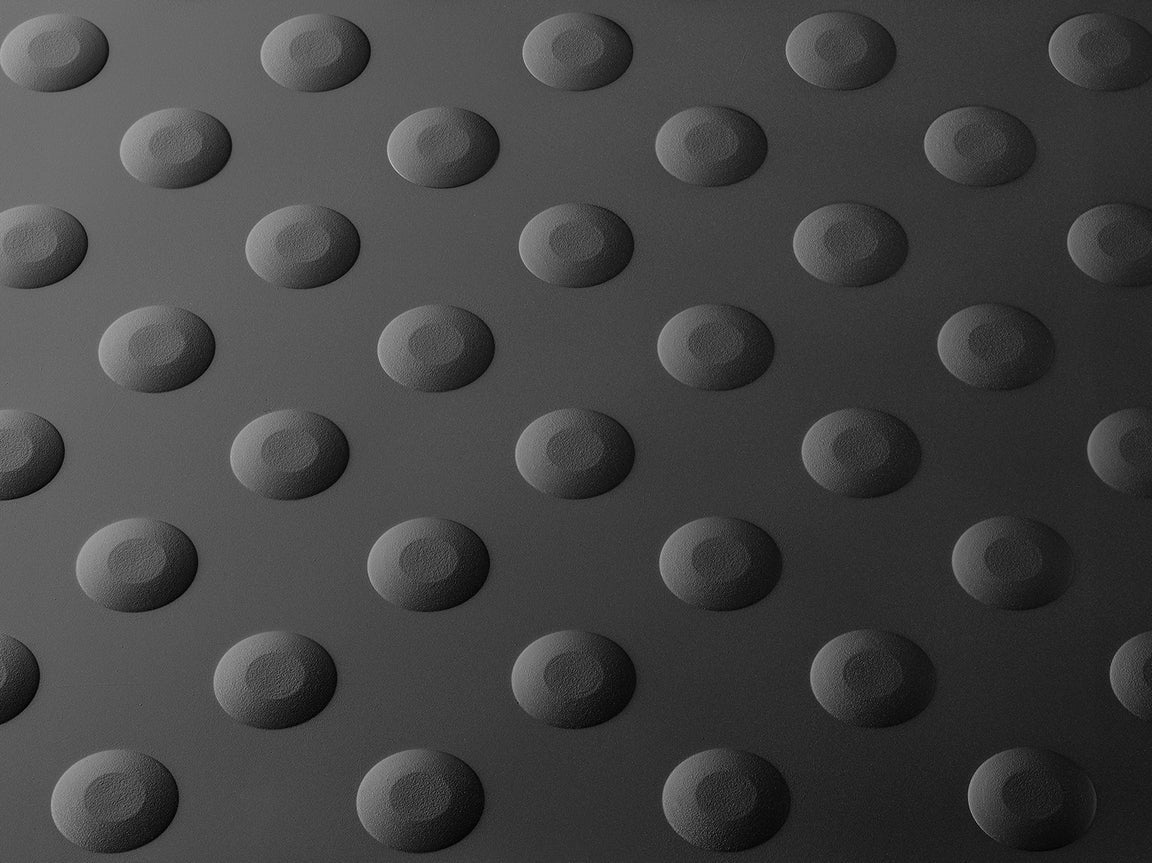 5mm Utility Tile - Graphite & Black Coaster Sized Sample